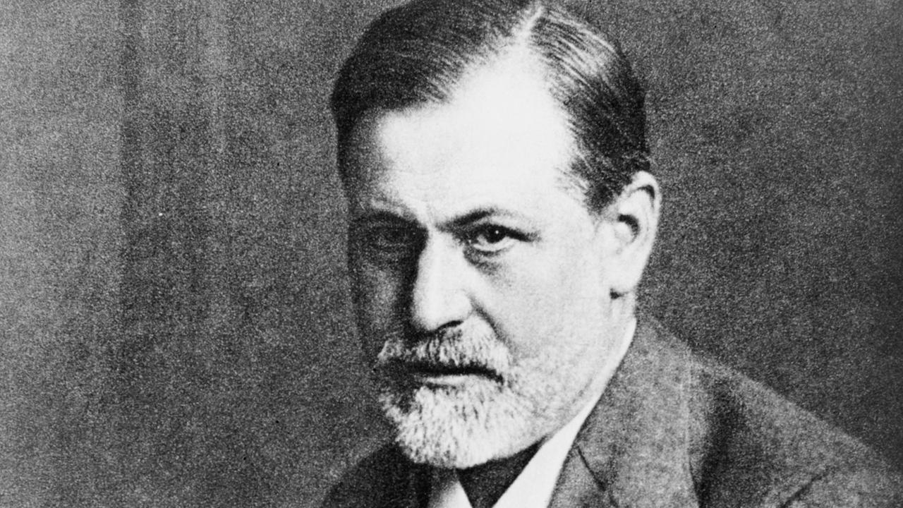 Sigmund Freud, 1856-1939, im Alter von 45 Jahren