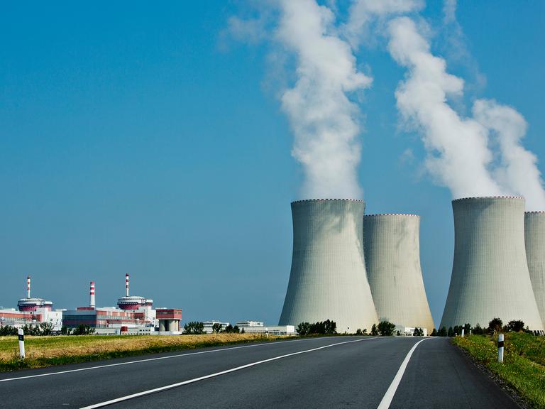 Die Atomanlage Temelin in Tschechien
