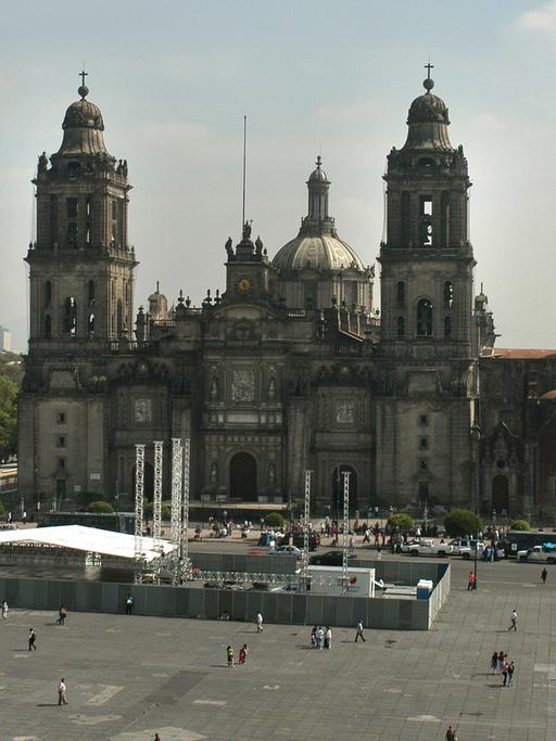 Die Kathedrale Metropolitana in Mexiko-Stadt
