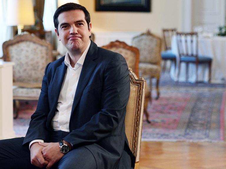 Der griechische Ministerpräsident Alexis Tsipras in Athen.