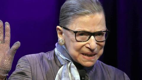 Richterin am US Supreme Court Ruth Bader Ginsburg