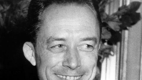Der Schriftsteller, Philosoph, und Freidenker Albert Camus