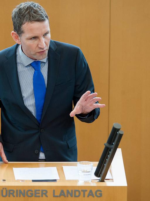 Björn Höcke im Landtag von Thüringen.