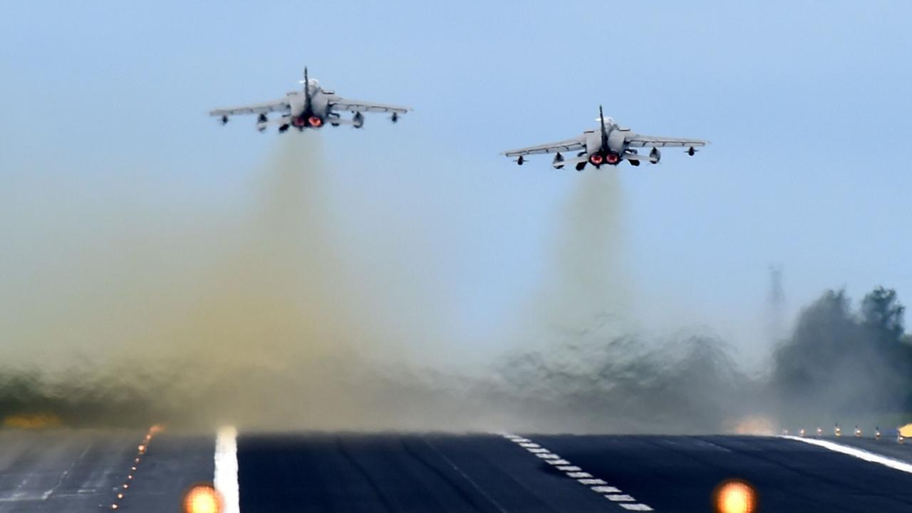 Tornados der Luftwaffe starten auf dem Stützpunkt in Jagel (Schleswig-Holstein)