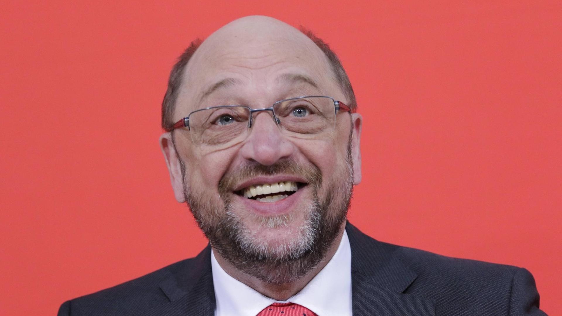 Martin Schulz, Parteivorsitzender und Kanzlerkandidat der SPD