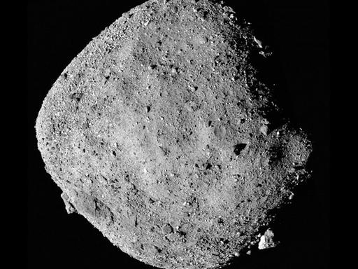 Der Asteroid Bennu könnte ein "wieder erstandener" Trümmerhaufen nach einem vorausgegangenen Einschlag sein