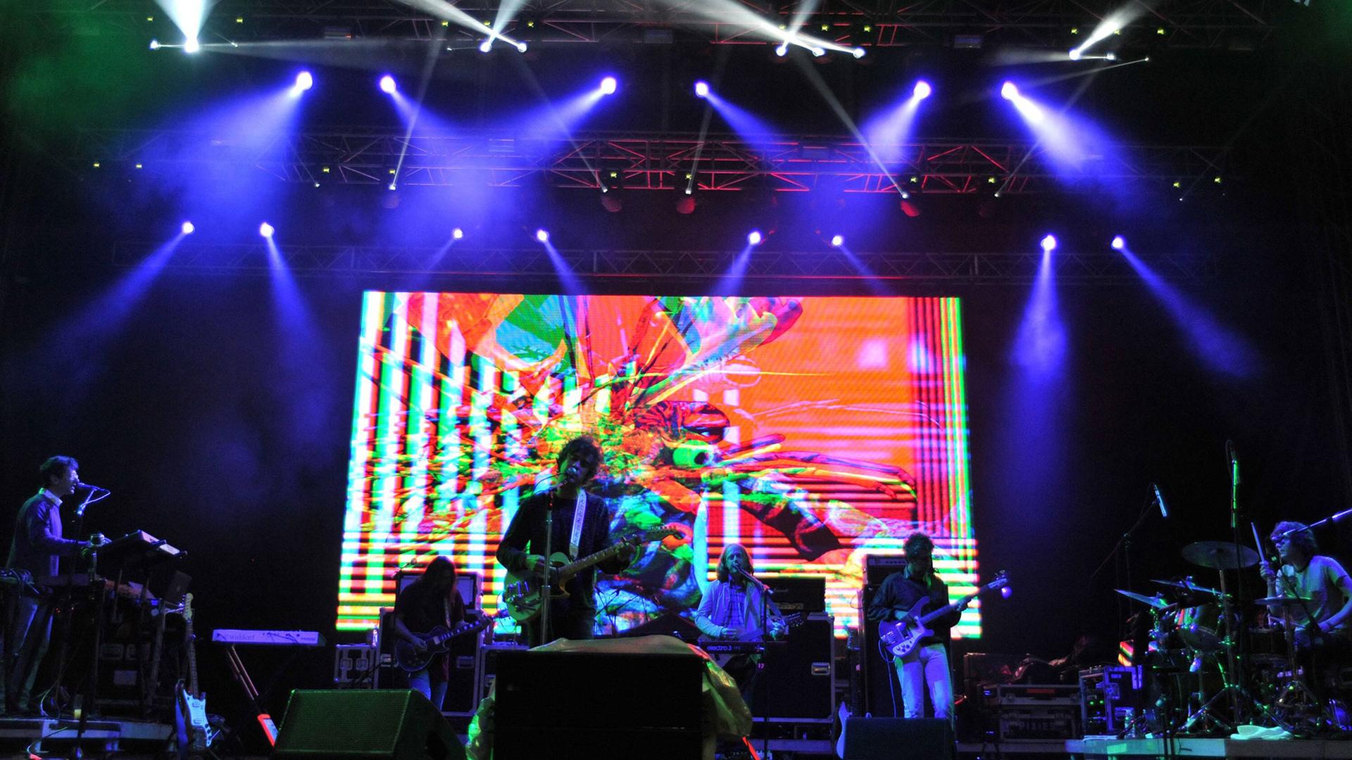 MGMT 2014 auf dem InMusic-Festival in Zagreb, Kroatien