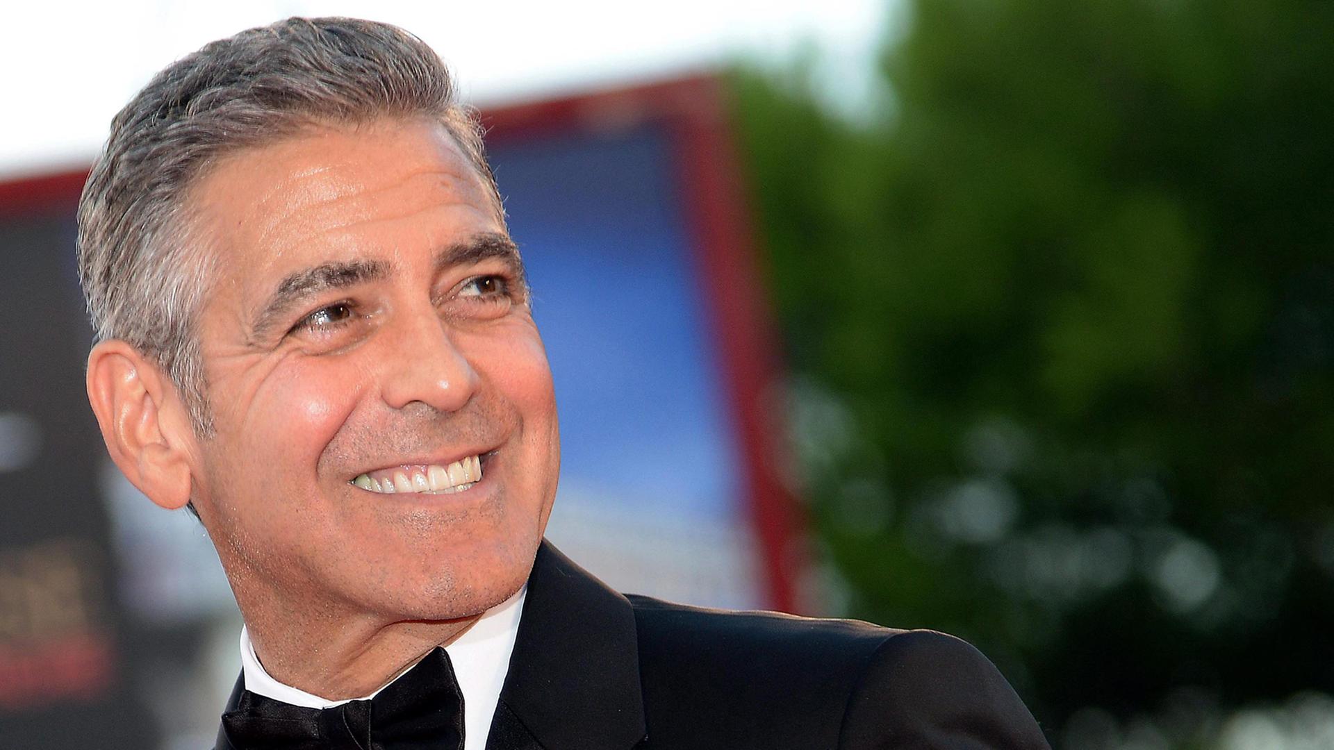 Der US-Schauspieler George Clooney Der US-Schauspieler George Clooney