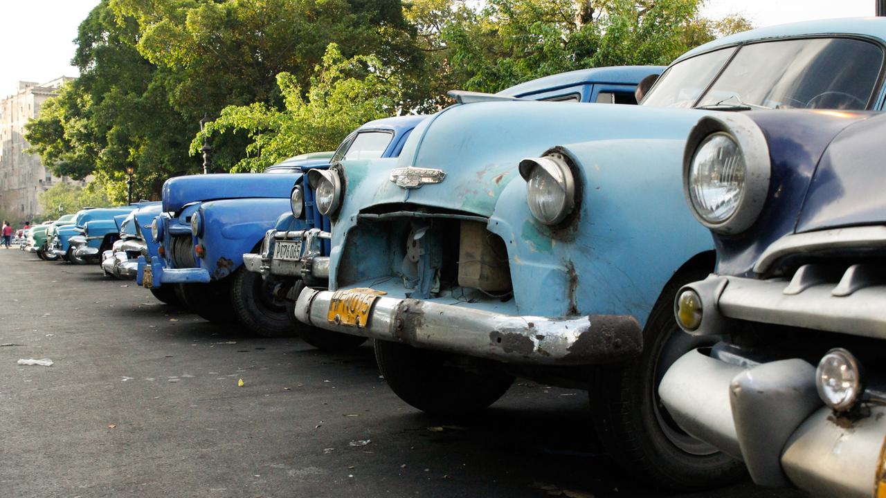 Alte Autos auf Kuba.