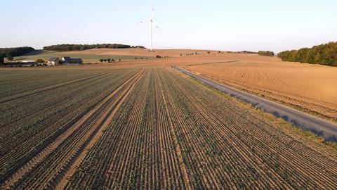 Eine Agrarlandschaft in der Eifel