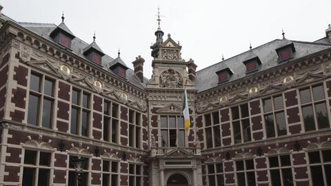 Altes Hauptgebäude der Universität in Utrecht/Holland.