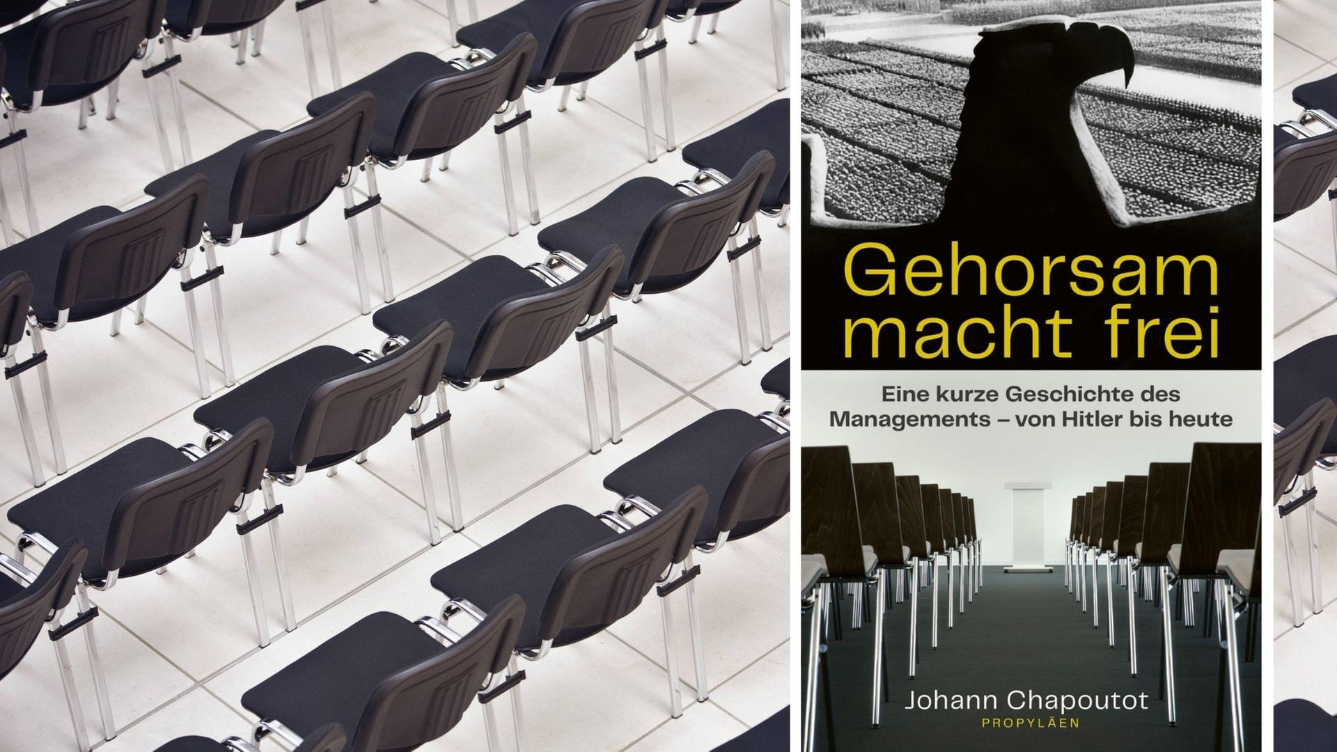 Buchcover Johann Chapoutot: "Gehorsam macht frei. Eine kurze Geschichte des Managements – von Hitler bis heute"