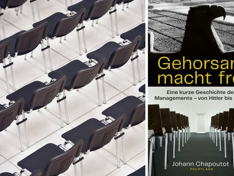 Buchcover Johann Chapoutot: "Gehorsam macht frei. Eine kurze Geschichte des Managements – von Hitler bis heute"