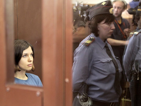 Nadeschda Tolokonnikowa ist eines der drei Mitglieder der kremlkritischen Punkband Pussy Riot.