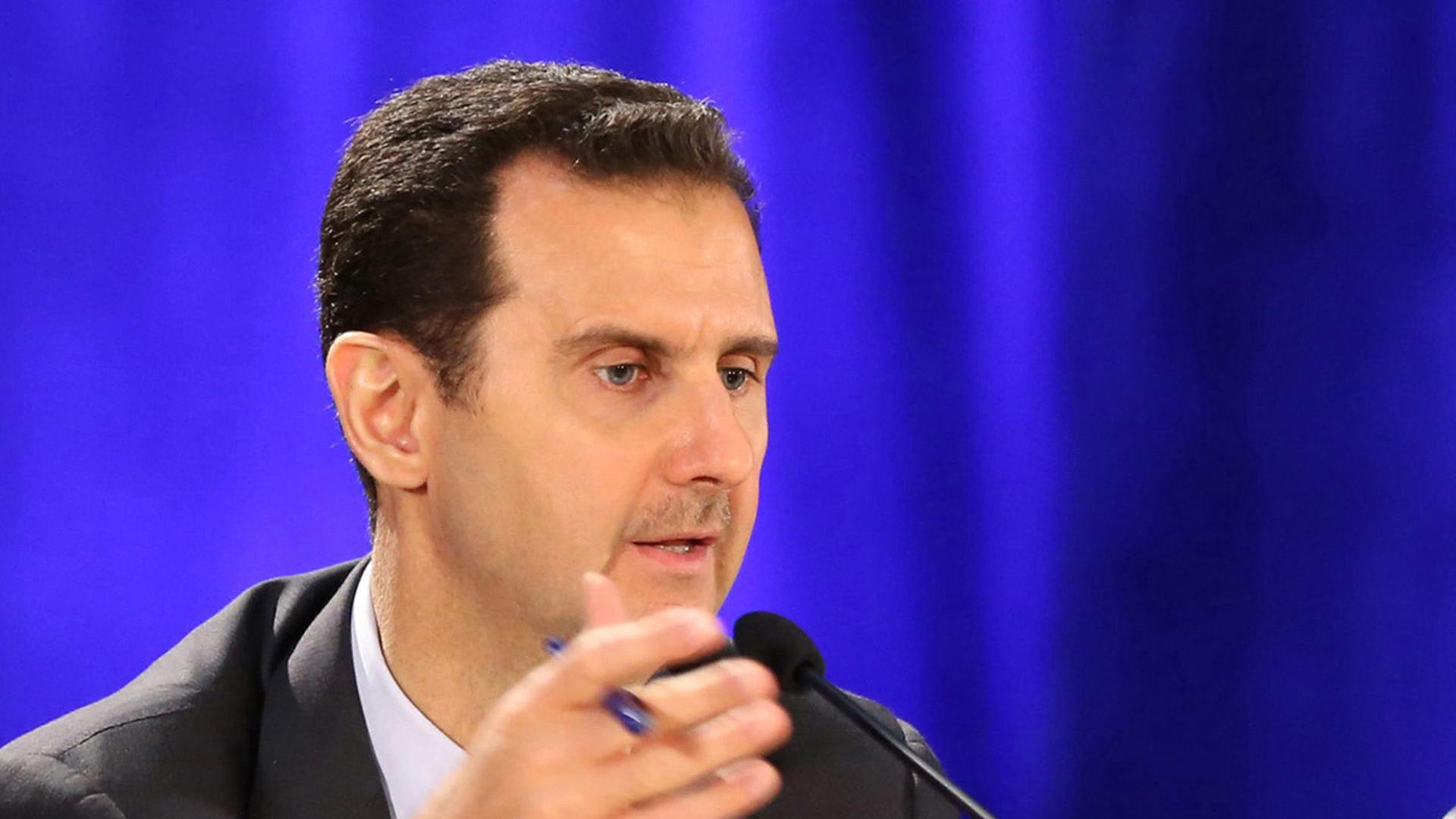 Syriens Präsident Baschar al-Assad (Foto vom 13. April)