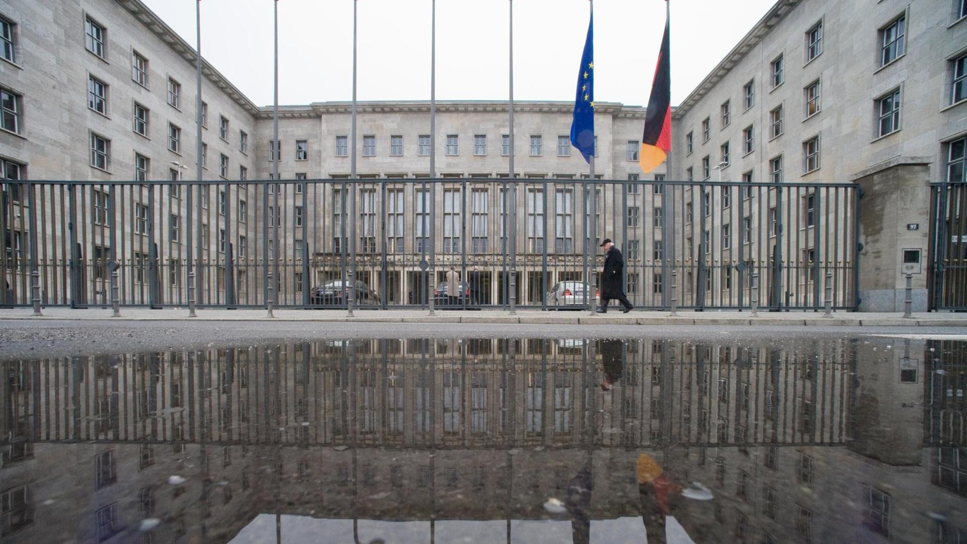 Das Bundesfinanzministerium in Berlin