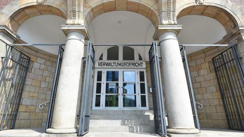 Haupteingang zum Verwaltungsgericht Gelsenkirchen