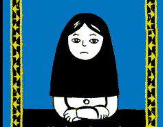 Cover des Comics "Persepolis" von Marjane Satrapi, erschienen bei Edition Moderne