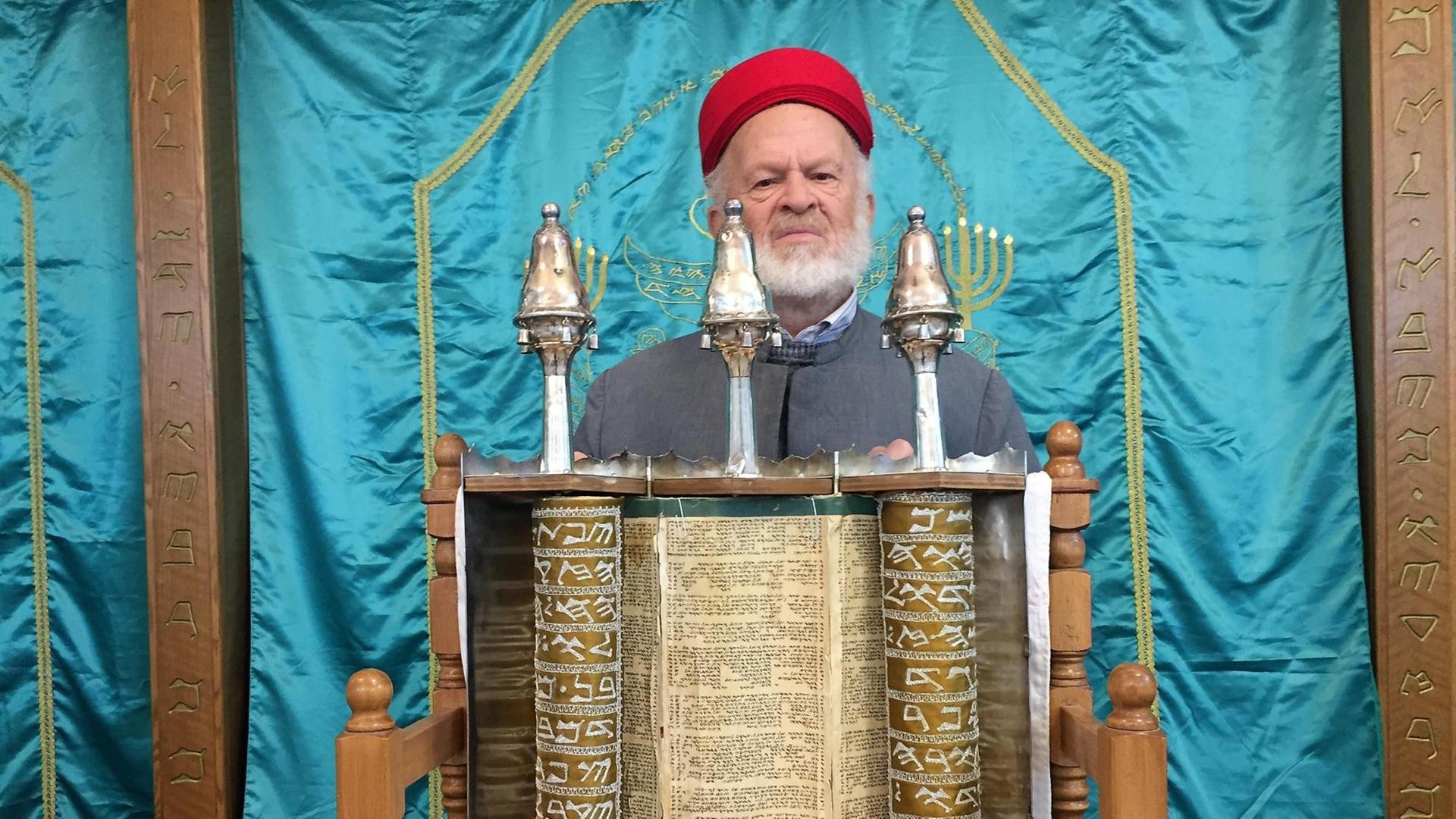 Der samaritanische Priester Assaf Cohen