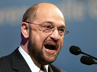 Martin Schulz, Fraktionschef der Sozialisten im Europa-Parlament