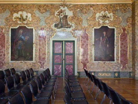 Rokokosaal des Eisenacher Stadtschlosses Rokokosaal des Eisenacher Stadtschlosses