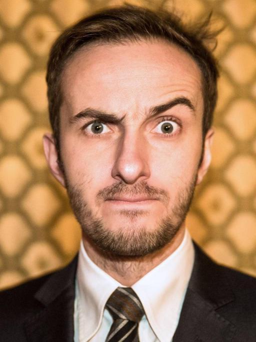 Der Moderator Jan Böhmermann
