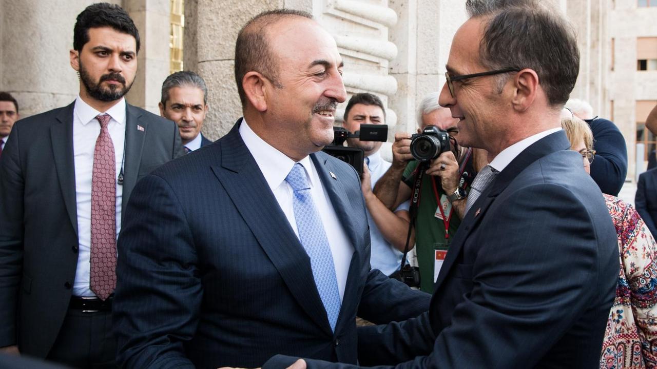 Außenminister Maas trifft in der Türkei seinen Amtskollegen Cavusoglu (5.9.2018).