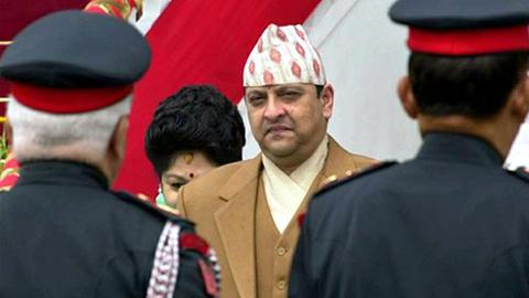 Der nepalesische König Gyanendra
