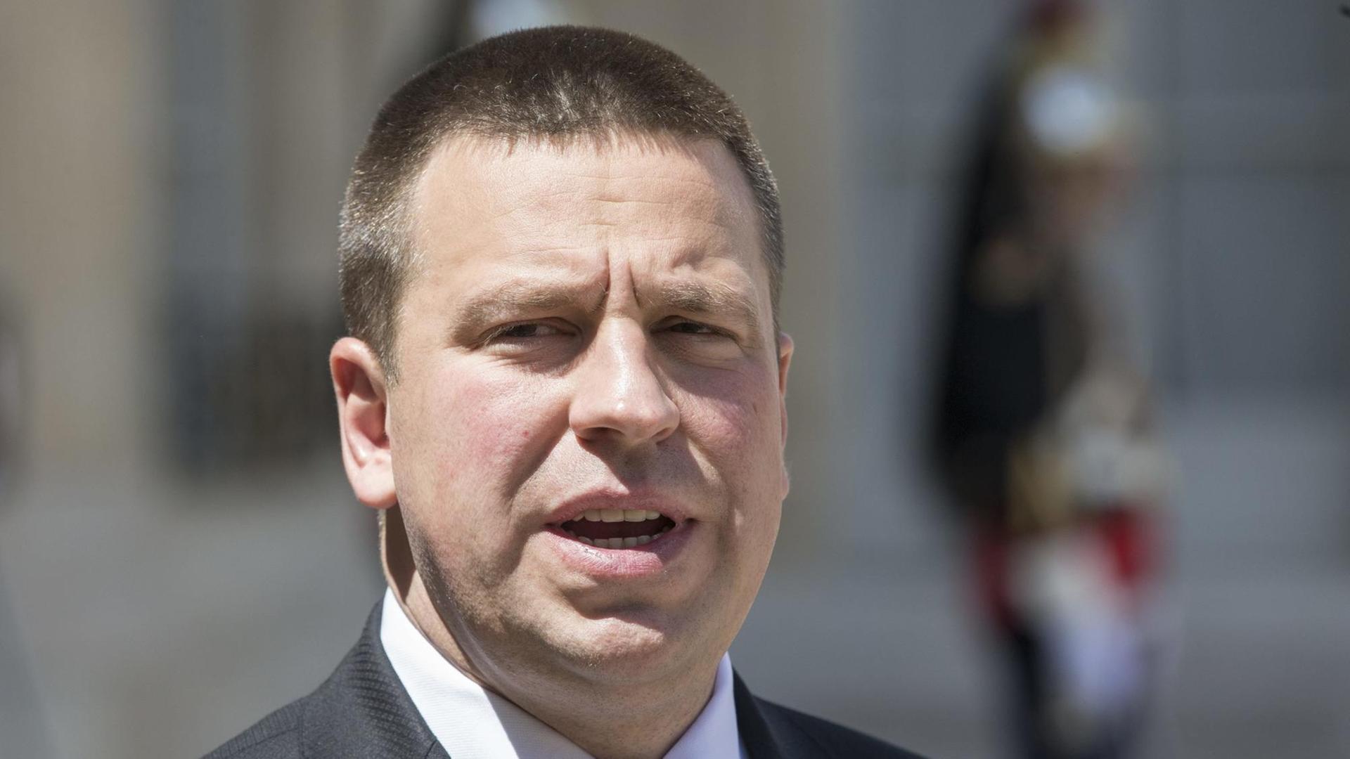 Estlands Regierungschef Jüri Ratas