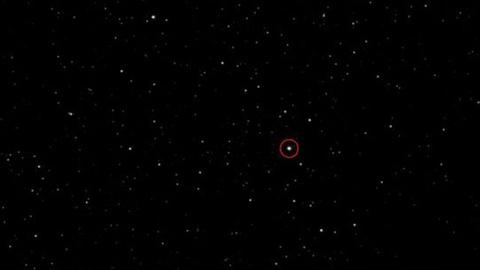 Rosettas Zielkomet aus gut 430.000 Kilometern Entfernung.