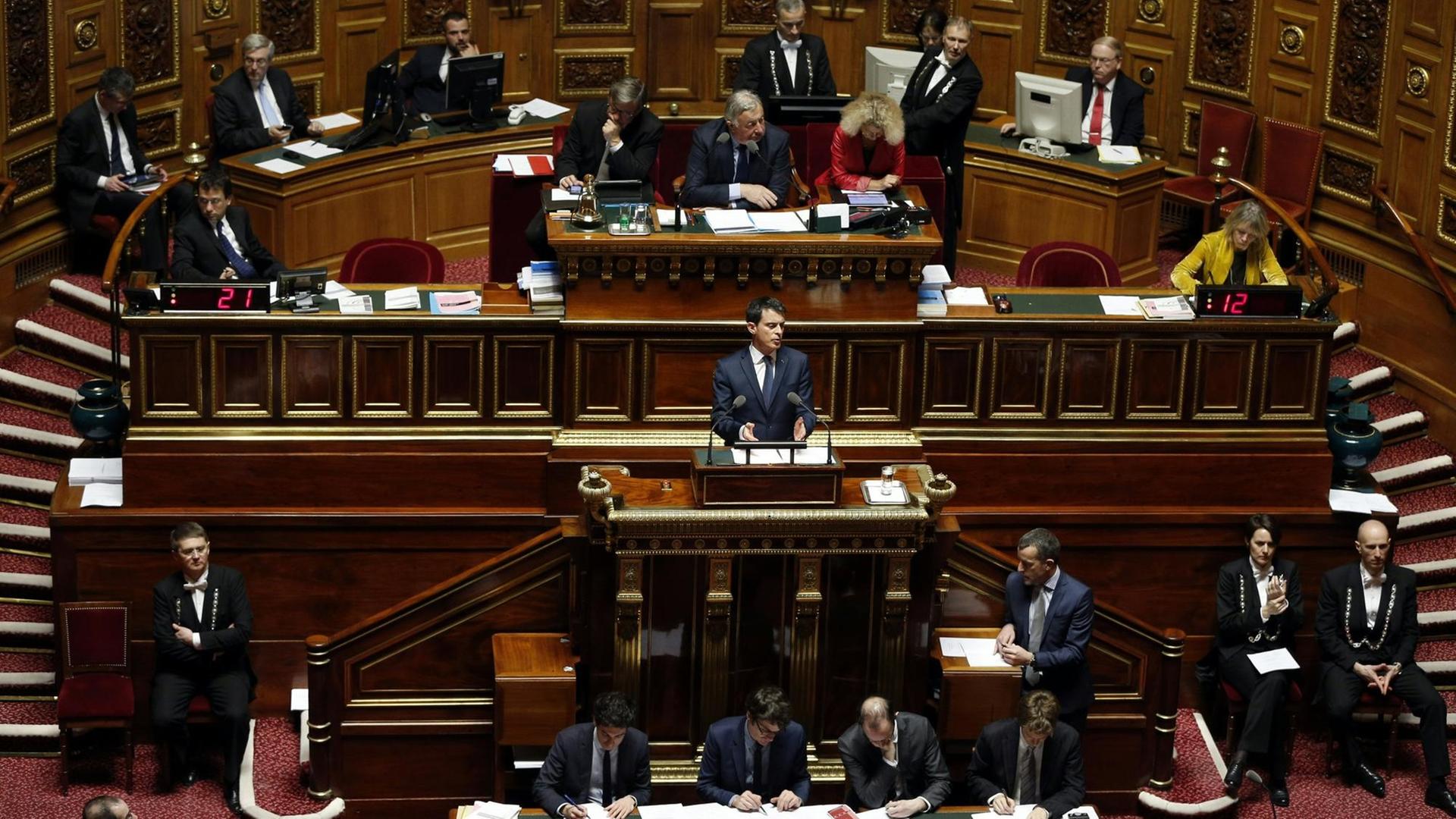 Frankreich - Opposition verteidigt Mehrheit im Senat