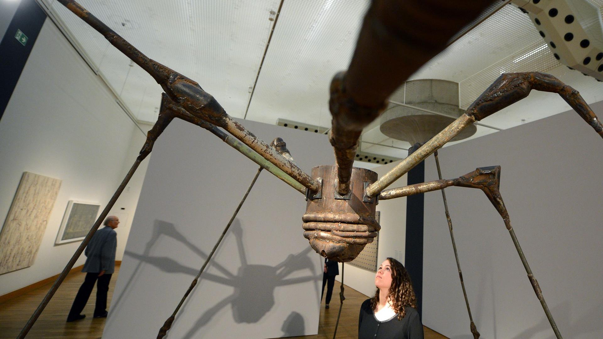 Die Skulptur "Spider" von Louise Bourgeois