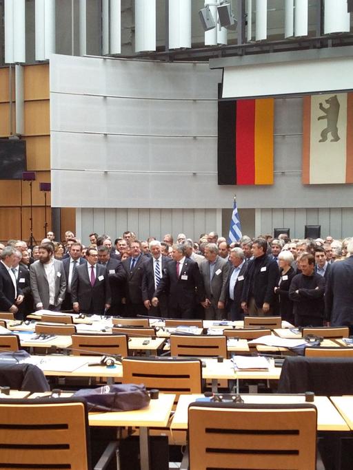 Bürgermeister und Gouverneure aus Griechenland in Berlin