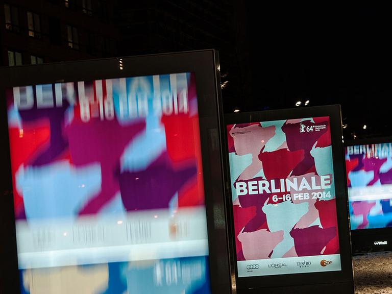 Plakate der 64. Berlinale am Potsdamer Platz