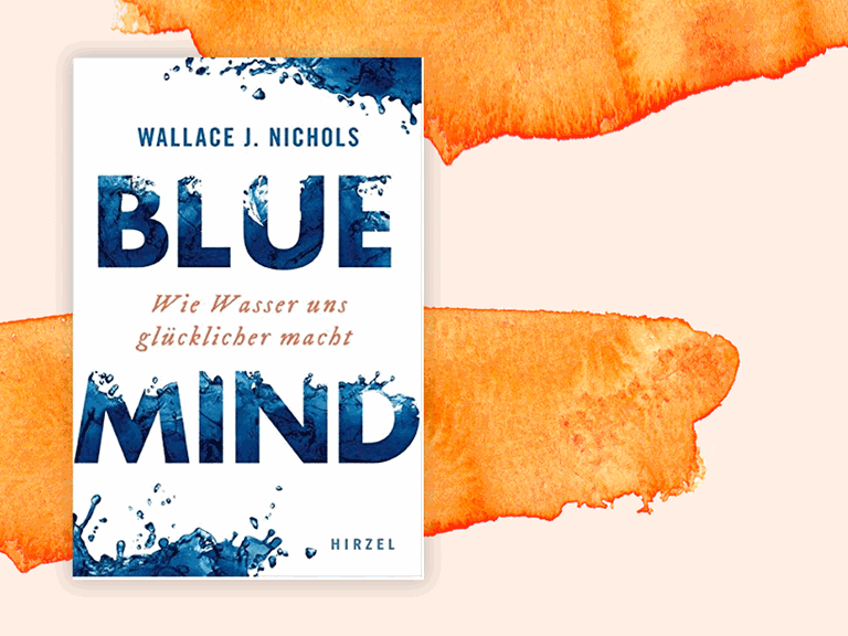 Cover des Buchs "Blue Mind – Wie Wasser uns glücklicher macht" von Wallace J. Nichols.