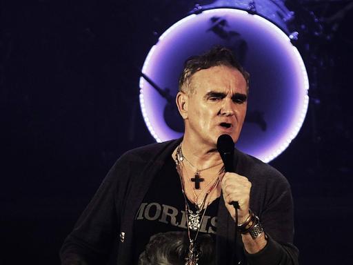 Morrissey, Ex-Sänger der Band "The Smiths", bei einem Solo-Konzert am 30.11.2018 in Rio de Janeiro.