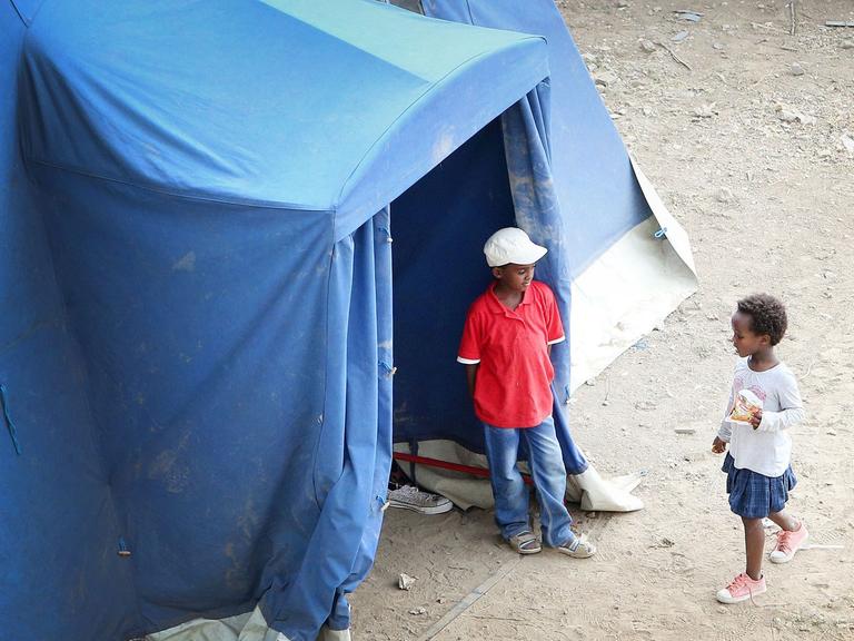 Flüchtlingsunterkunft in Rom