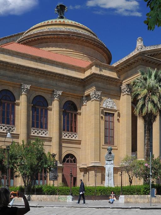 Das Teatro Massimo in Palermo zählt zu den bedeutendsten Theaterbauwerken Europas.