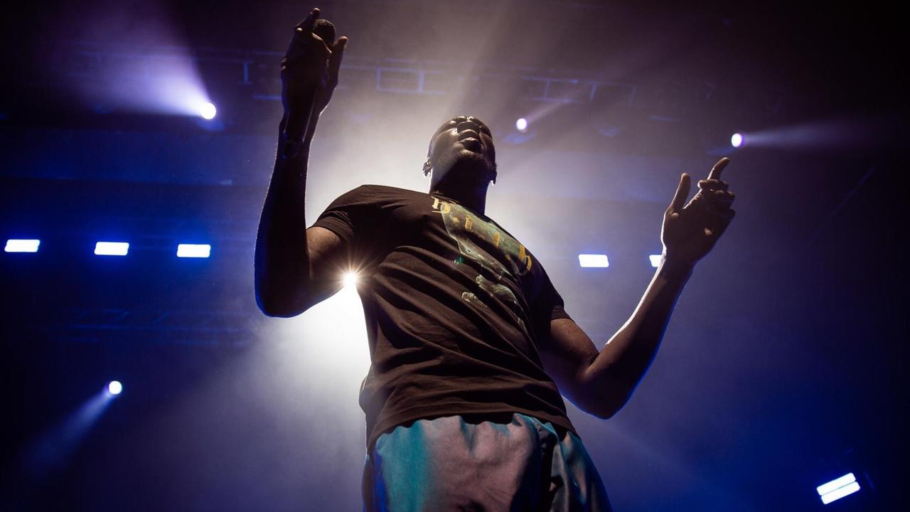 Der britische Rapper Stormzy bei einem Live-Konzert in Oslo, 25. Februar 2020. (Photo credit: Gonzales Photo - Tord Litleskare). |