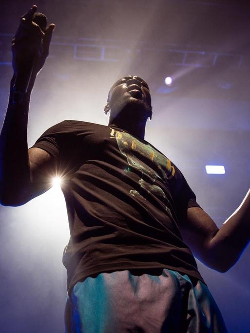 Der britische Rapper Stormzy bei einem Live-Konzert in Oslo, 25. Februar 2020. (Photo credit: Gonzales Photo - Tord Litleskare). |