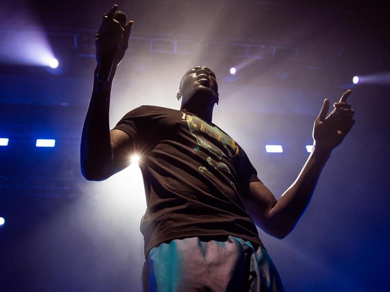 Der britische Rapper Stormzy bei einem Live-Konzert in Oslo, 25. Februar 2020. (Photo credit: Gonzales Photo - Tord Litleskare). |