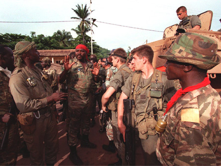 Rebellen in der Zentralafrikanischen Republik