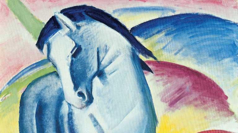 Franz Marc: "Blaues Pferd I" (1911)
