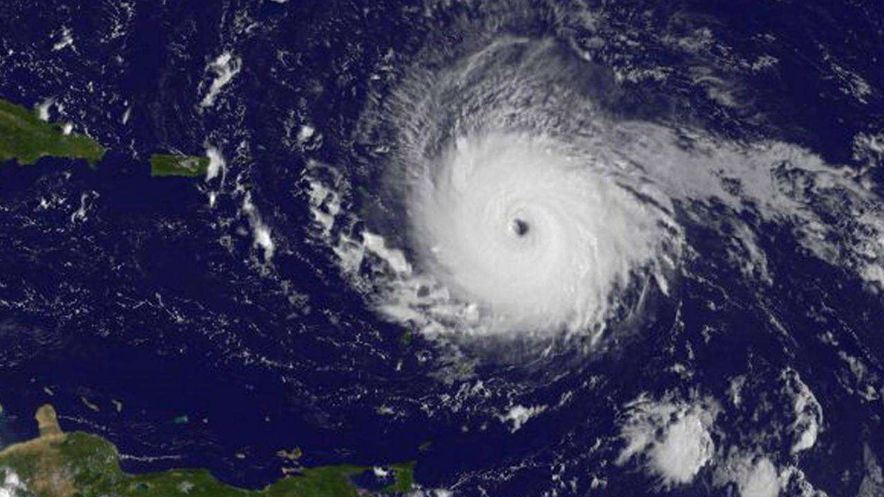 Hurrikan Irma auf einem Satellitenbild vom 5. September