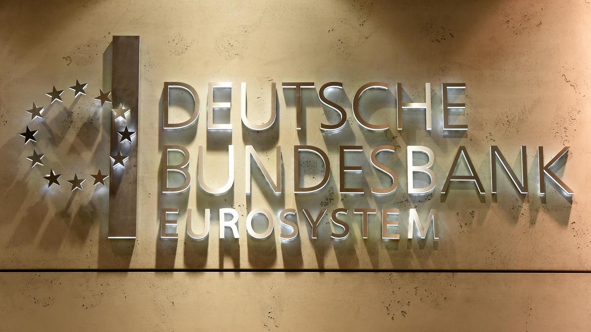 Logo der deutschen Bundesbank (Zentralbank der BRD).