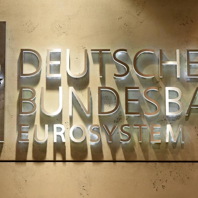 Logo der deutschen Bundesbank (Zentralbank der BRD).