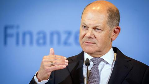 Bundesfinanzminister Olaf Scholz, SPD