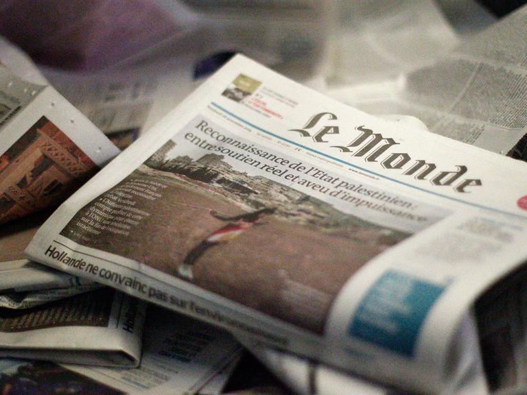 Heute erscheint sie mit Fotos: Die französische Tageszeitung "Le Monde" vom 27. November 2014