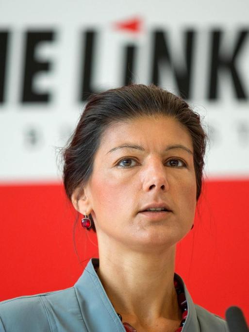 Sahra Wagenknecht, stellvertretende Vorsitzende der Fraktion Die Linke im Bundestag