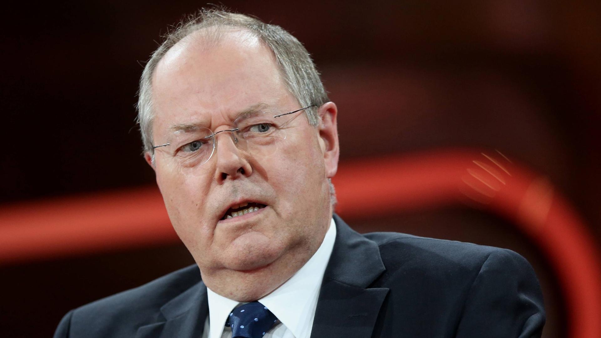 Der frühere SPD-Kanzlerkandidat Peer Steinbrück.